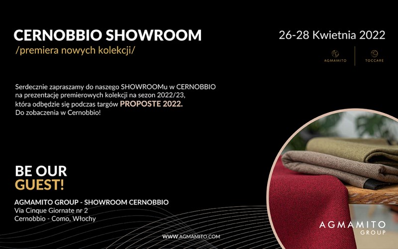 CERNOBBIO SHOWROOM /premiera nowych kolekcji/