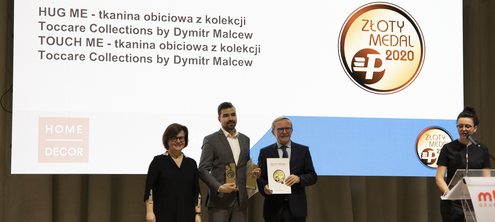 GOLD MEDAL MTP for Hug Me and Touch Me